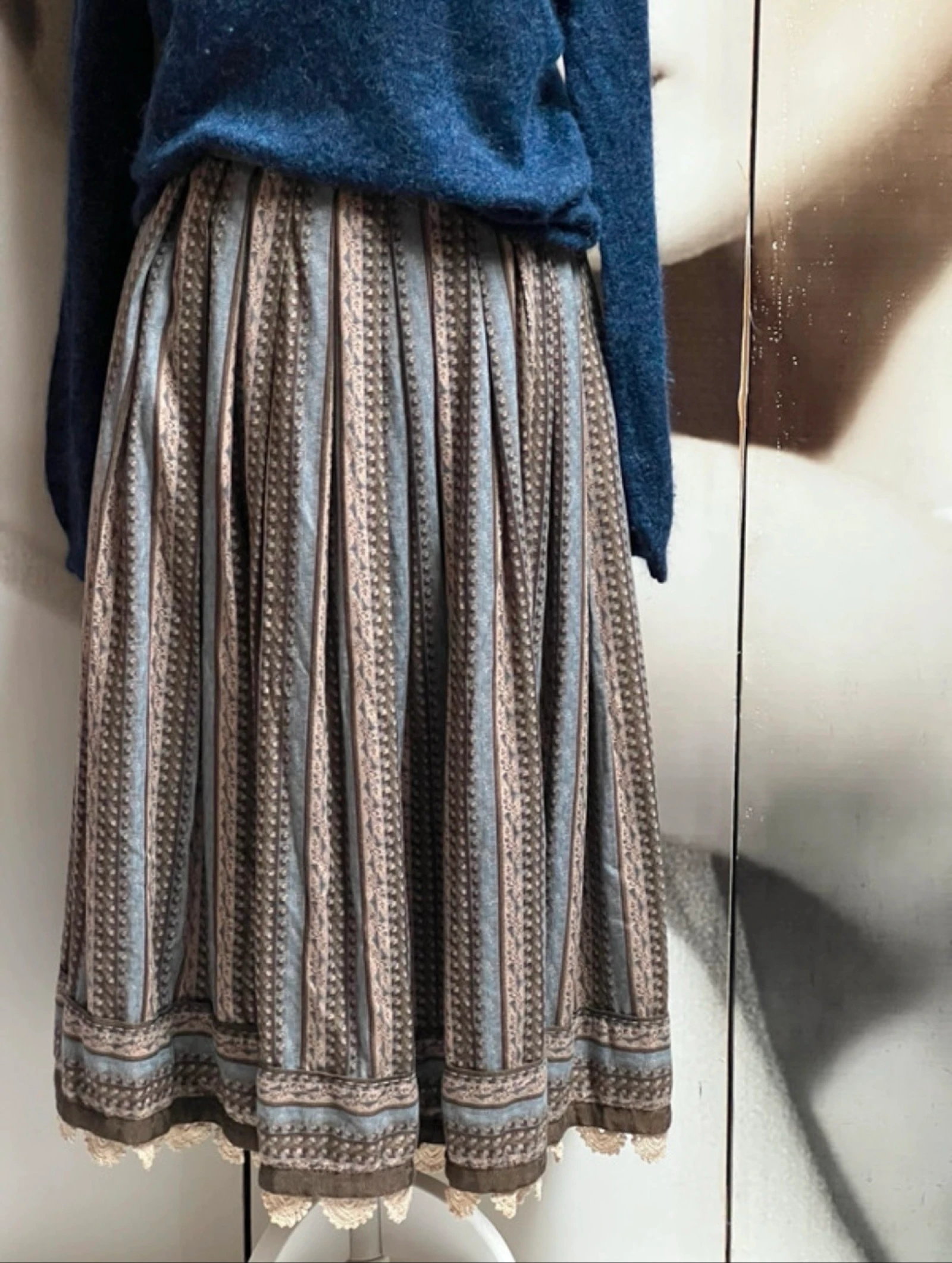 Eger vintage cotton and modal skirt – photo 2